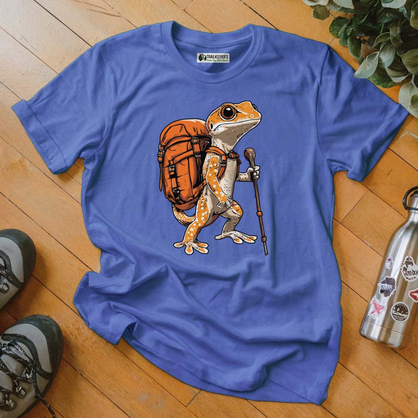 Gecko Backpacker T-Shirt